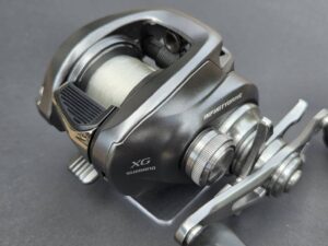 バンタム ベイトリール 高剛性フレームのディテール