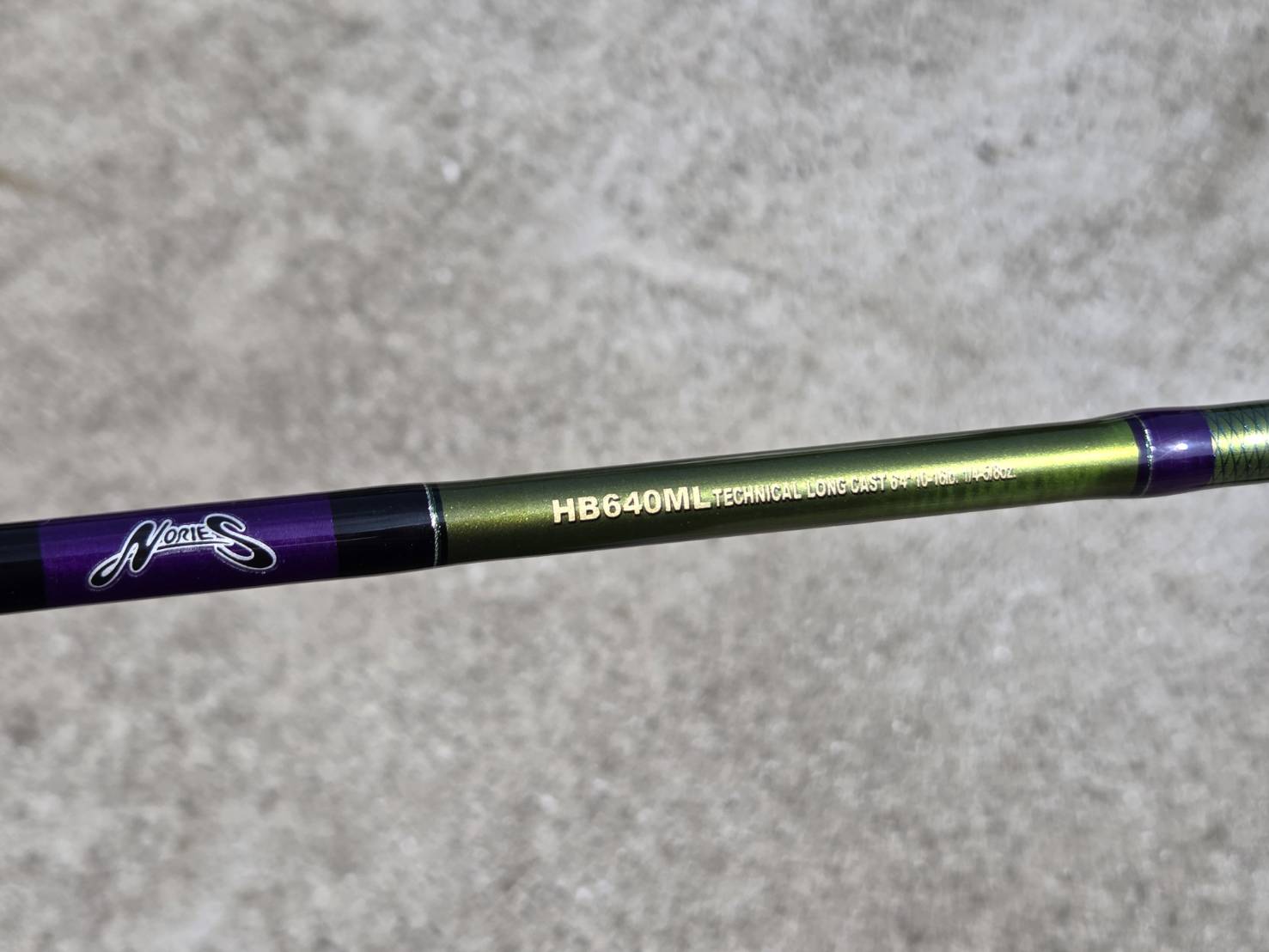 ロードランナーハードベイトSP HB640ML ブランク刻印 テクニカルロングキャスト 6フィート4インチ 10-16lb 1/4-5/8oz